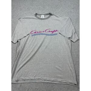 Vintage Belton Adult Size XXL Chris Craft Short Sleeve Shirt